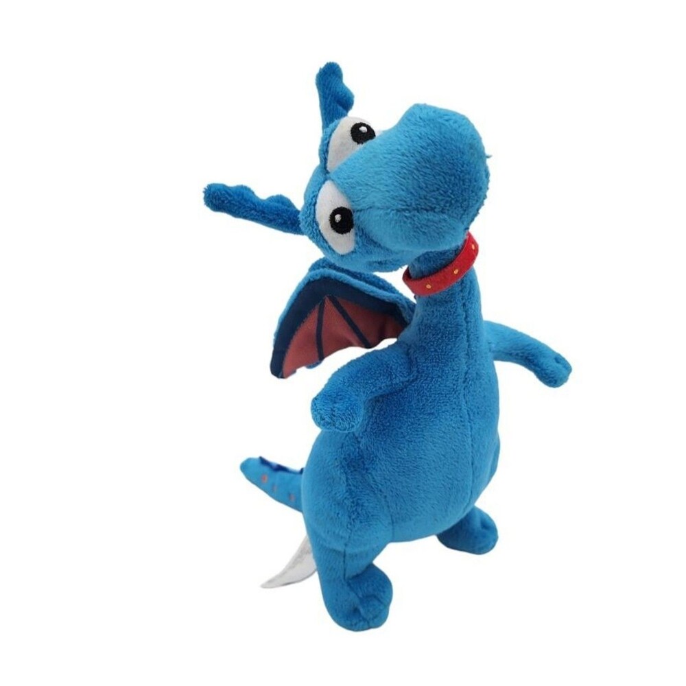 Disney Store Stuffy Dragon Plush Doc McStuffins Blue 9" Toy Soft Stuffed Animal